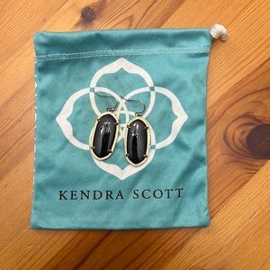 Black Kendra scott earrings